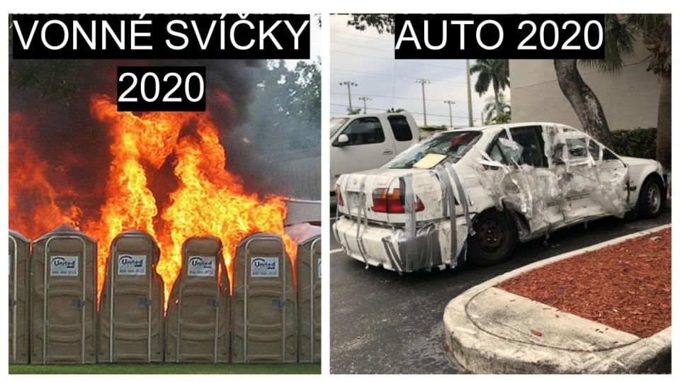 Věci ve verzi vystihující rok 2020